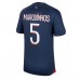 Paris Saint-Germain Marquinhos #5 Voetbalkleding Thuisshirt 2023-24 Korte Mouwen